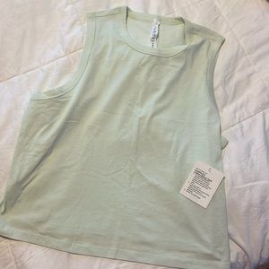 NWT Size 14 Lululemon Classic-Fit Cotton-Blend Tank